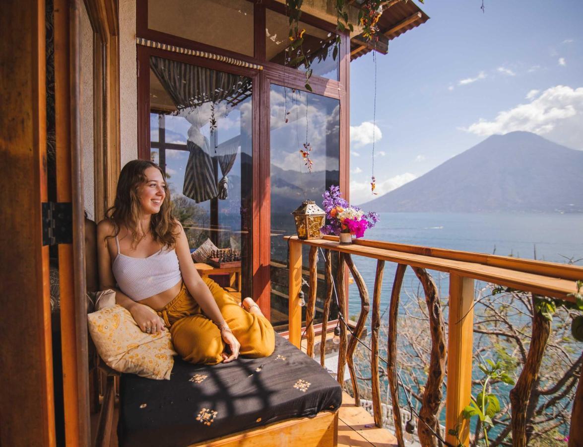 Baraka Atitlan Hotell San Marcos La Laguna Eksteriør bilde