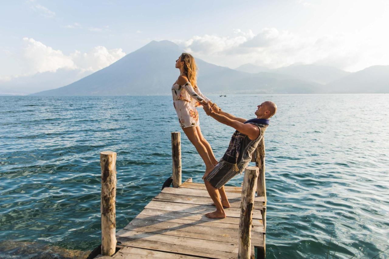 Baraka Atitlan Hotell San Marcos La Laguna Eksteriør bilde