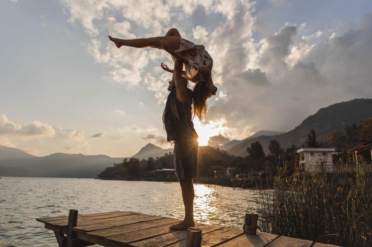 Baraka Atitlan Hotell San Marcos La Laguna Eksteriør bilde