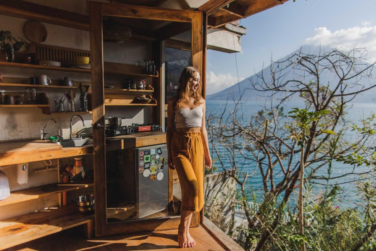 Baraka Atitlan Hotell San Marcos La Laguna Eksteriør bilde